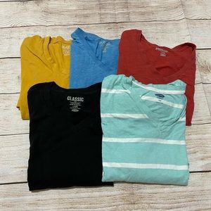 5 for $20 Old Navy Mens shirts